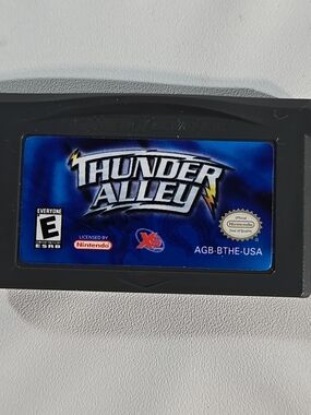 Nintendo Thunder Alley Game Boy Advance Cartridge - Blue and Black